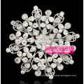 wedding party jewelry flower crystal rhinestone brooch pins